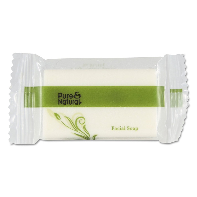 Body & Facial Soap, # 3/4, Fresh Scent, White 1000/carton