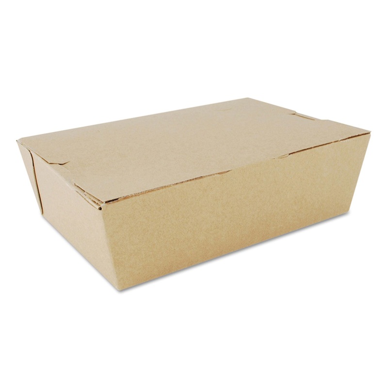 Champpak Carryout Boxes, Brown, 7 3/4 X 5 1/2 X 2 1/2, 200/carton