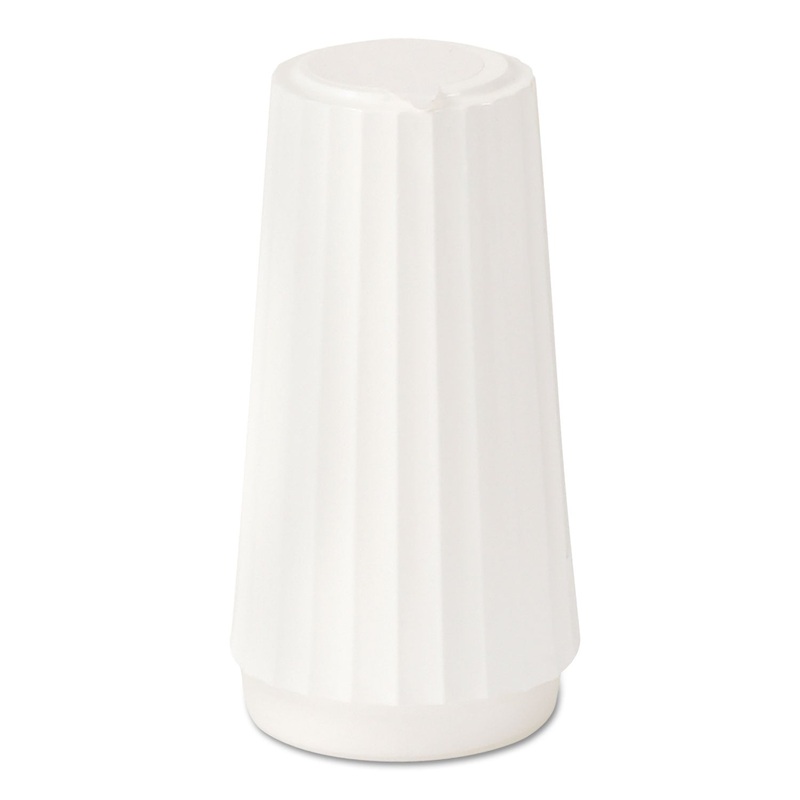 Classic White Disposable Salt Shakers, 4 Oz, 48/case