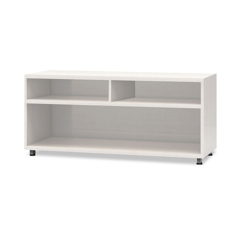 E5 Series Open Storage Cabinet, 42w X 18d X 23h, White