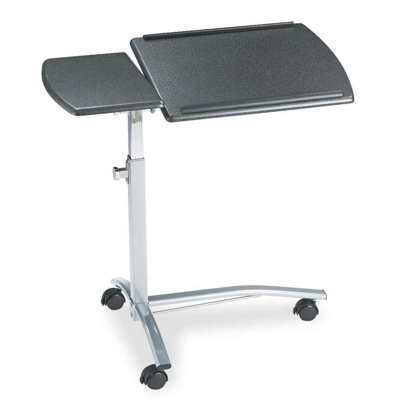 EASTWINDS LAPTOP COMPUTER CADDY, 29.5W X 20D X 27 TO 38H, ANTHRACITE