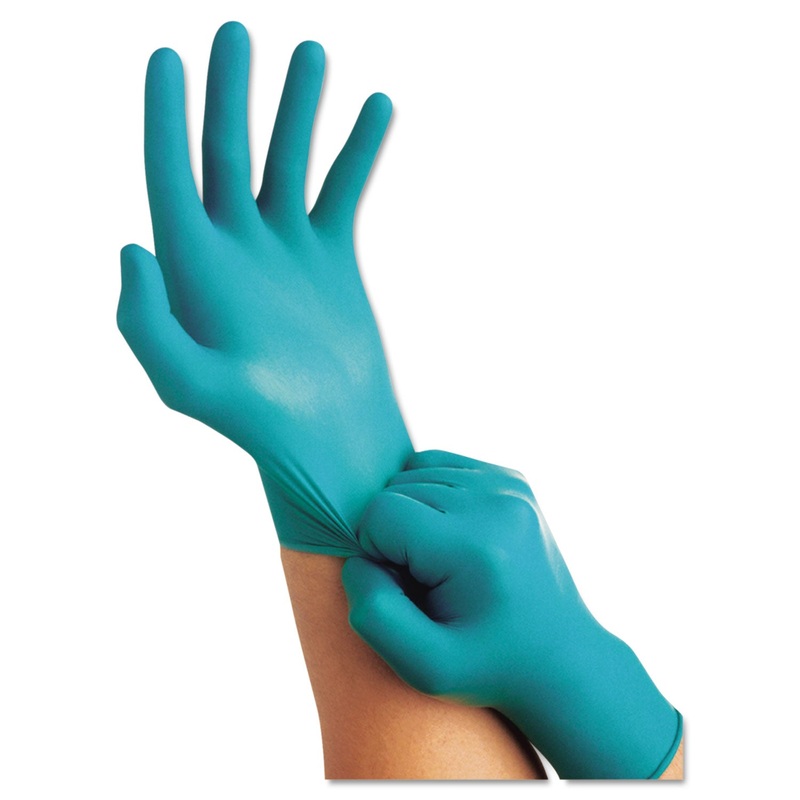Touch N Tuff Nitrile Gloves, Size 6 1/2 – 7