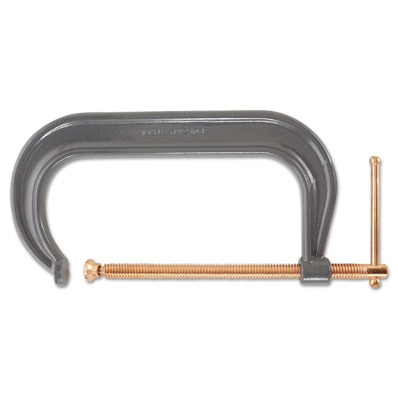 412c Drop Forged C-Clamp, 12in