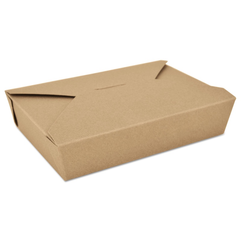 CHAMPPAK RETRO CARRYOUT BOXES #2, KRAFT, 7.75 X 5.5 X 1.88, BROWN, 200/CARTON
