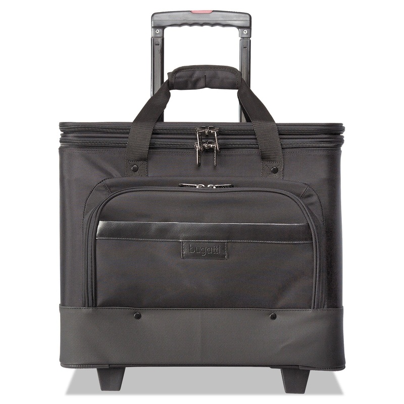 Litigation Business Case On Wheels, 11 X 19 X 16, Black