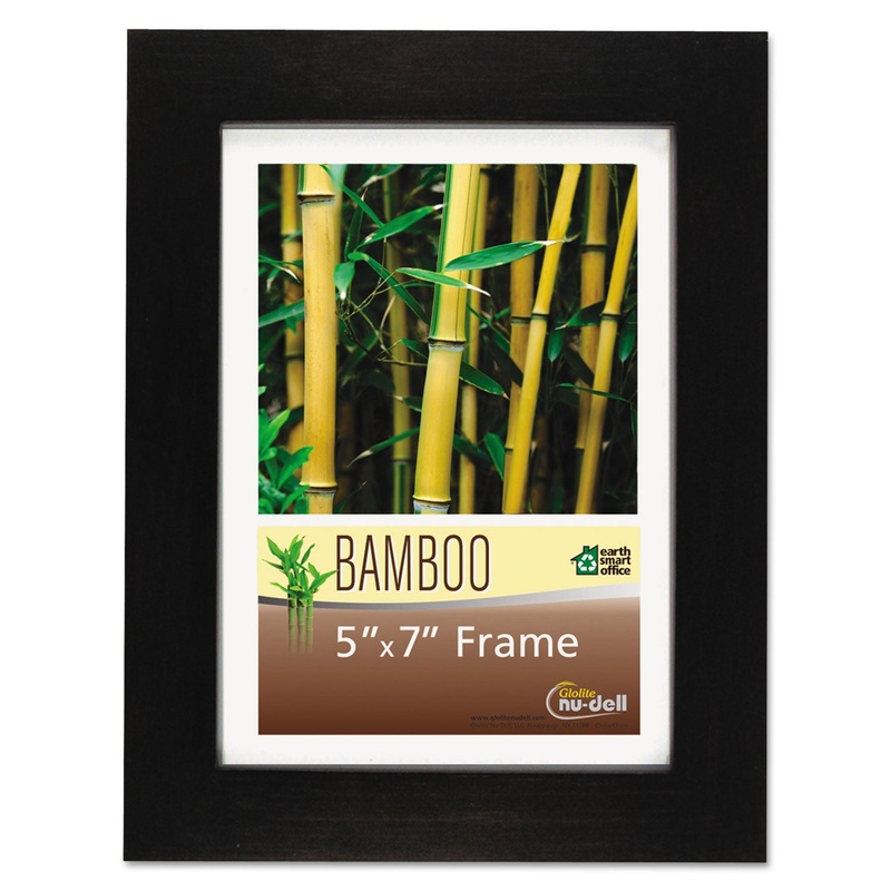 Bamboo Frame, 5 X 7, Black