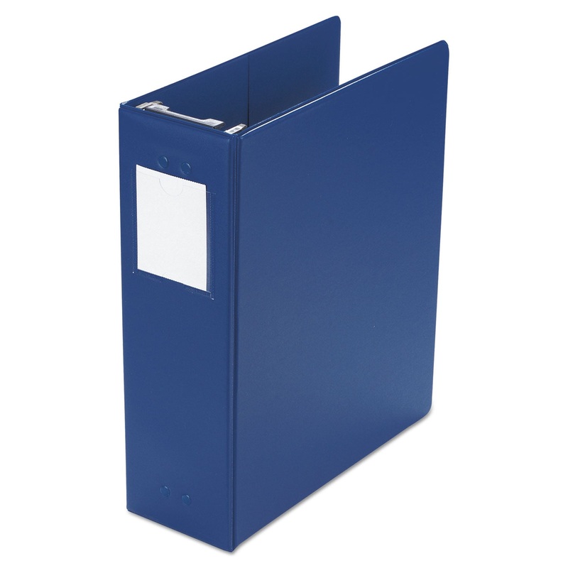 LARGE CAPACITY HANGING POST BINDER, 3 POSTS, 3″ CAPACITY, 11 X 8.5, BLUE