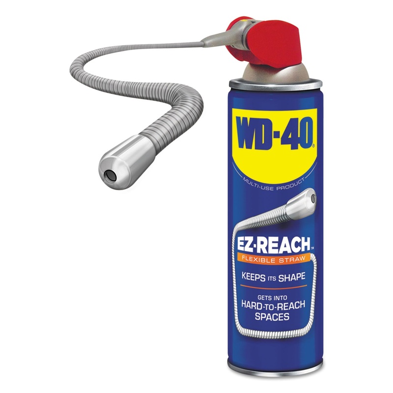 Lubricant Spray, 14.4 Oz Aerosol Can W/ez Reach Straw, 6/carton