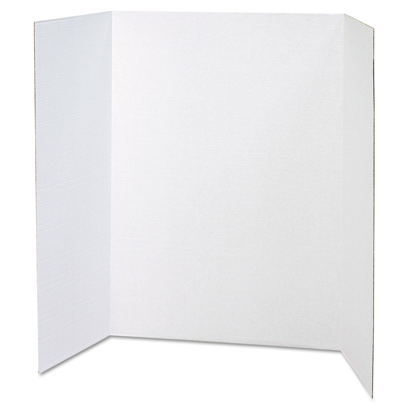 Spotlight Presentation Board, 48 X 36, White, 24/carton