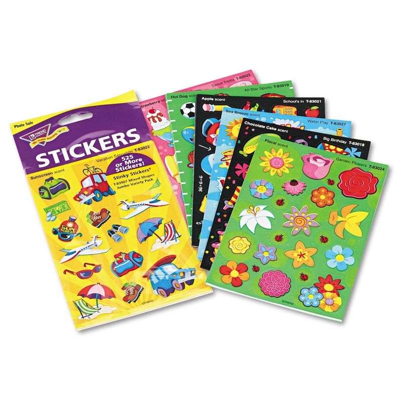 Stinky Stickers Variety Pack, Good Times, 535/pack