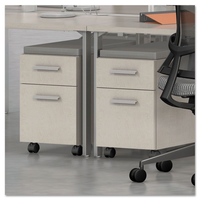 E5 SERIES MOBILE BOX/FILE PEDESTAL, 15.25W X 24D X 23H, SUMMER SUEDE