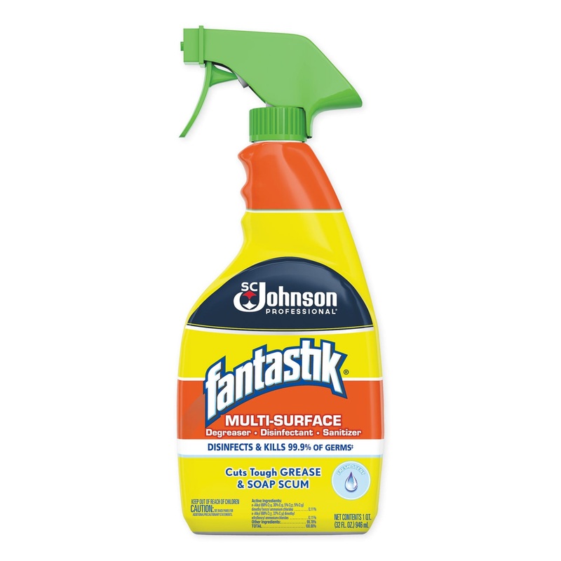 MULTI-SURFACE DEGREASER, DISINFECTANT, SANITIZER, PLEASANT SCENT, 32 OZ SPRAY BOTTLE