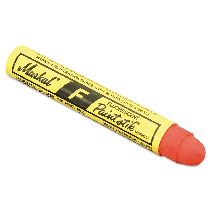 Paintstik F Marker, Fluorescent Red