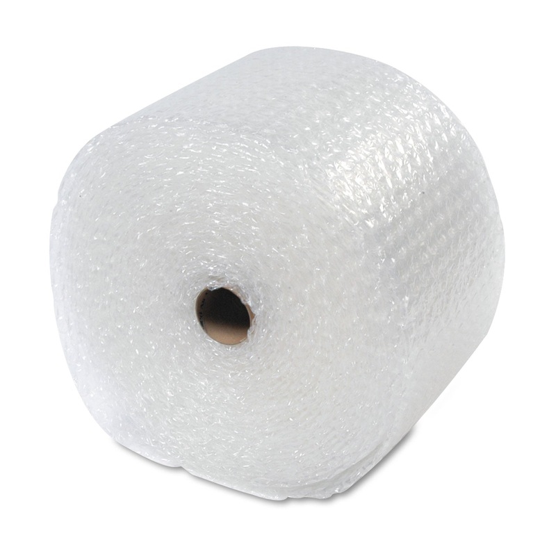 Recycled Bubble Wrap, Light Weight 5/16″ Air Cushioning, 12″ X 100ft