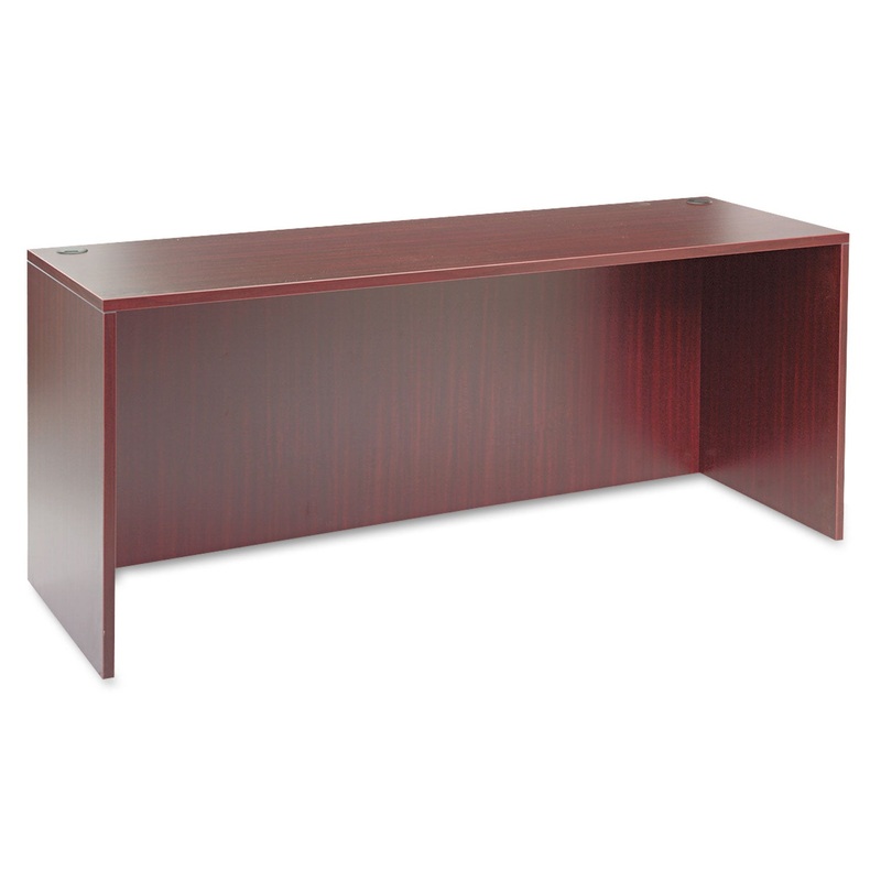 ALERA VALENCIA SERIES CREDENZA SHELL, 70.88W X 23.63D X 29.5H, MAHOGANY