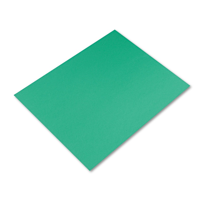 FOUR-PLY RAILROAD BOARD, 22 X 28, HOLIDAY GREEN, 25/CARTON