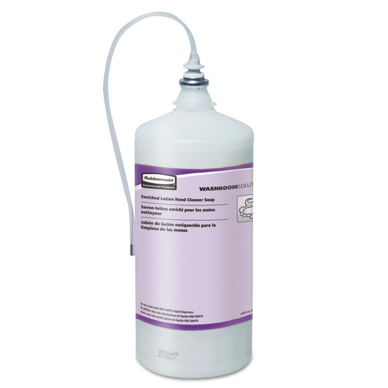 One Shot Green Certified Lotion Soap Refill, Honeysuckle, 1600ml, 4/carton