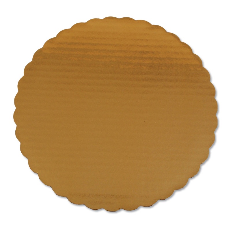 CAKE PADS, 10″ DIA, GOLD, 200/CARTON