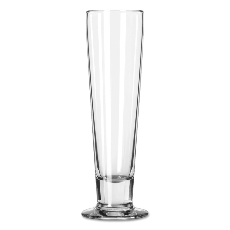 Catalina Footed Beer Glasses, Tall Beer, 14.5oz, 9 3/8″ Tall, 24/carton