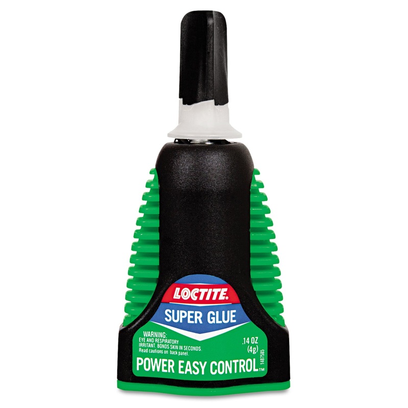 EXTRA TIME CONTROL SUPER GLUE, 0.14 OZ, DRIES CLEAR