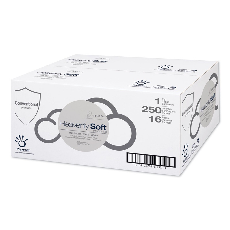 HEAVENLY SOFT PAPER TOWEL, 4 1/2″ X 9 1/2″, WHITE, 16 PACKS/CARTON