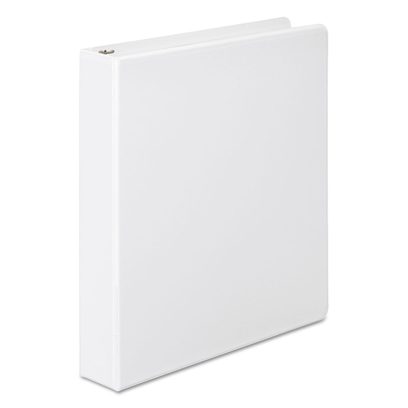 362 BASIC ROUND RING VIEW BINDER, 3 RINGS, 1″ CAPACITY, 11 X 8.5, WHITE