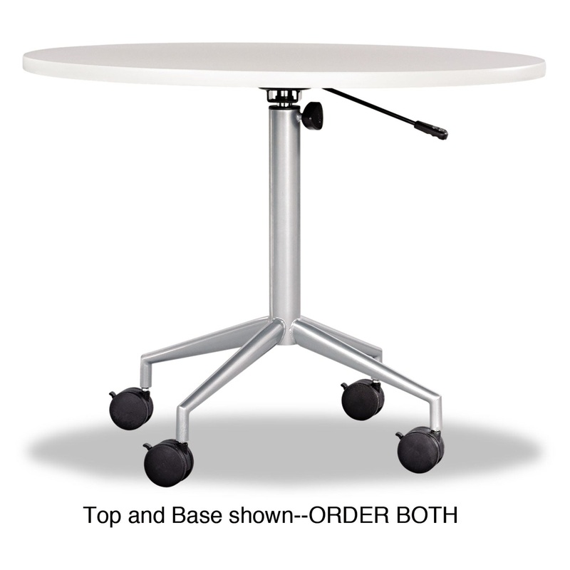 Rsvp Series Round Table Top, Laminate, 36″ Diameter, Gray