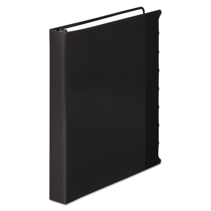 VIEW-TAB PRESENTATION ROUND RING VIEW BINDER WITH TABS, 3 RINGS, 1″ CAPACITY, 11 X 8.5, BLACK