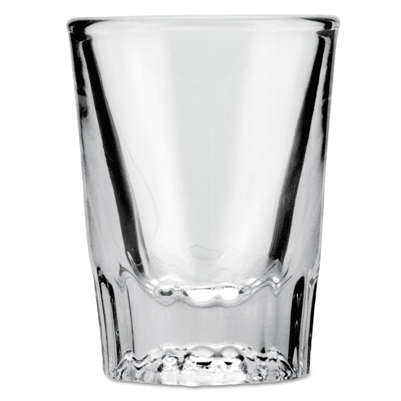 Whiskey Shot Glass, 2 Oz, Clear, 48/carton