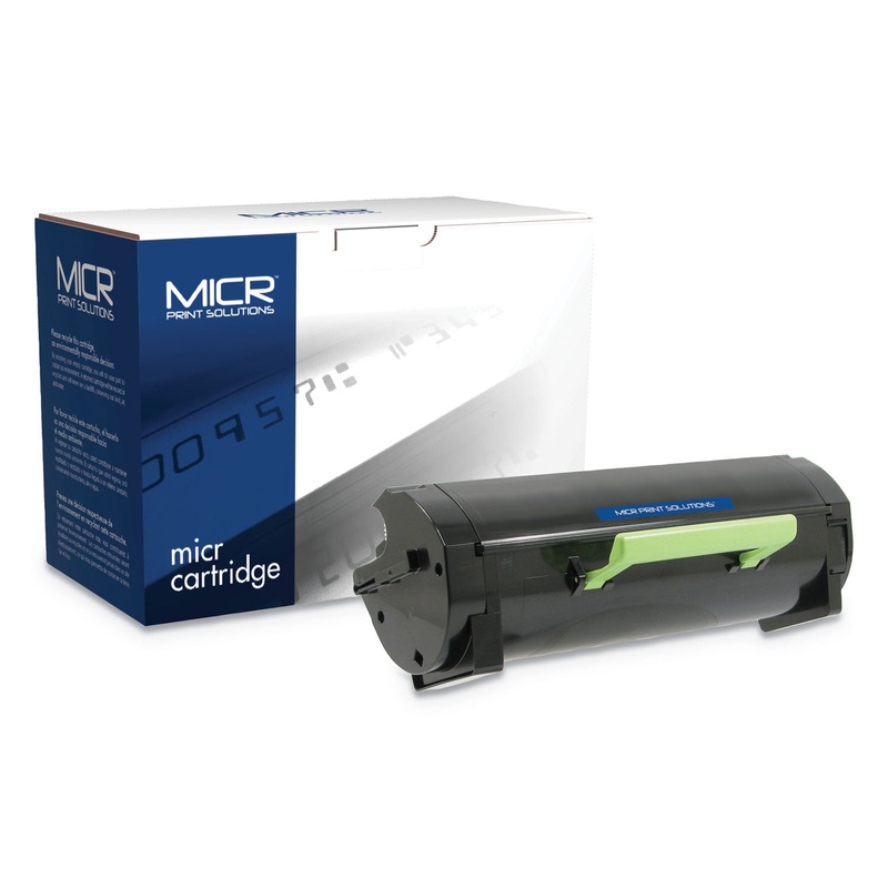COMPATIBLE 50F0XA0/50F1X00 EXTRA HIGH-YIELD MICR TONER, 10000 PAGE-YIELD, BLACK