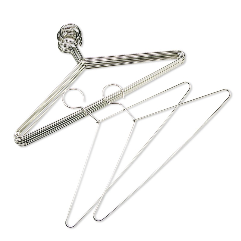 Hangers For Safco Shelf Rack, 17″, Steel Hook, Chrome-Plated, 12/carton