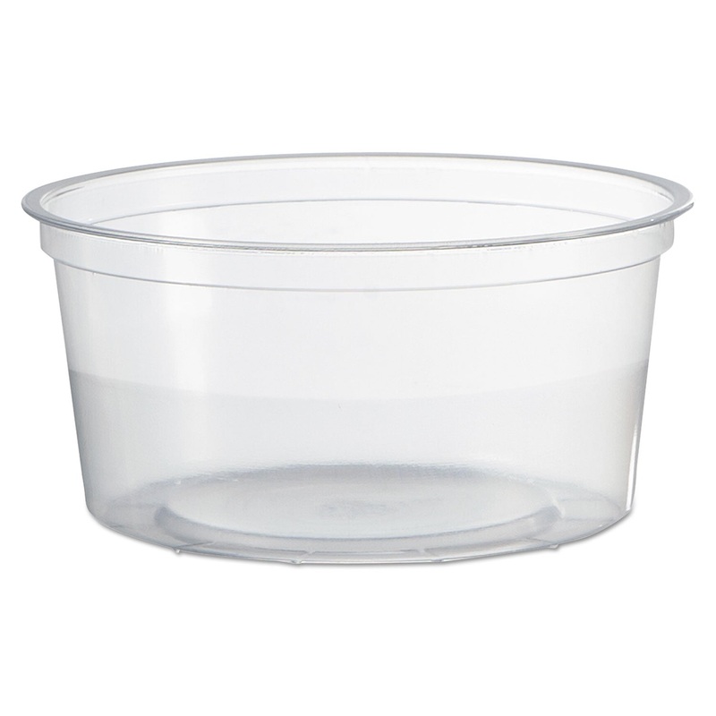 Deli Containers, Clear, 12oz