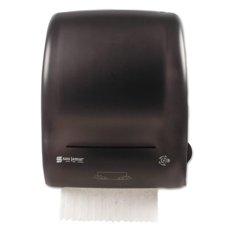 SIMPLICITY MECHANICAL ROLL TOWEL DISPENSER, 15.25″ X 13″ X 10.25″, BLACK