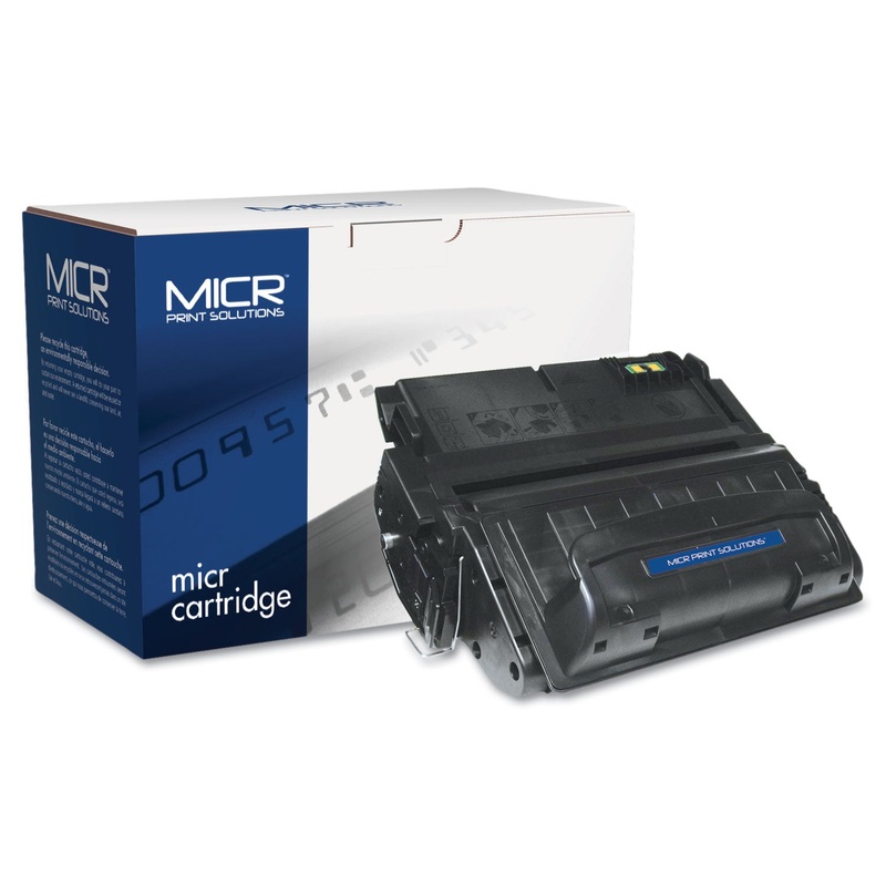 COMPATIBLE Q5942A(M) (42AM) MICR TONER, 10000 PAGE-YIELD, BLACK