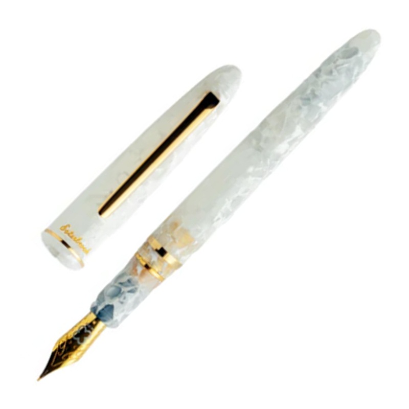 Esterbrook Estie Regular Fountain Pen – Winter White GT