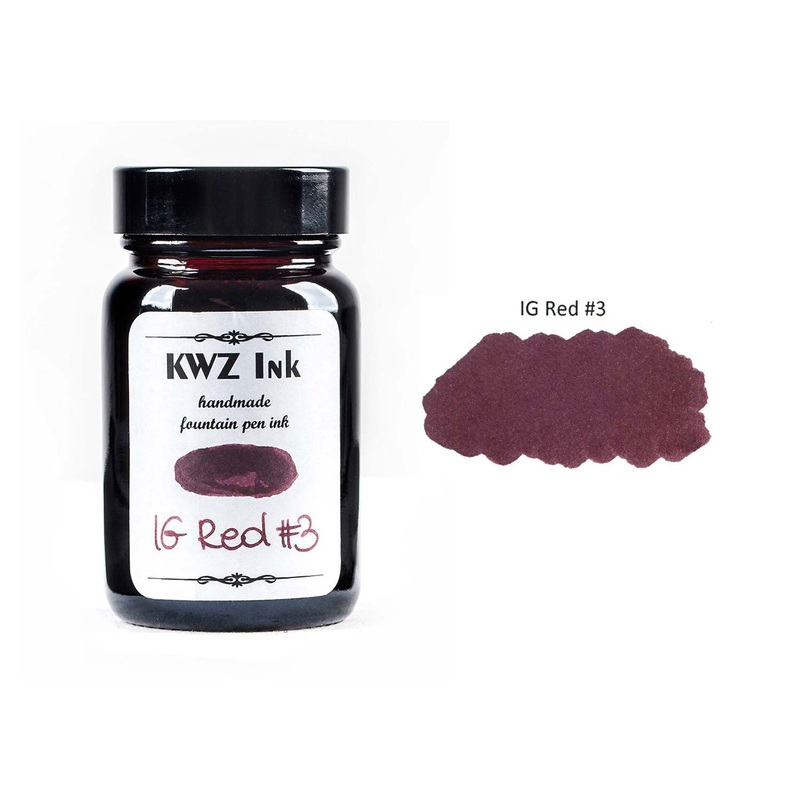 KWZ Iron Gall Red #3 Ink Bottle – 60ml
