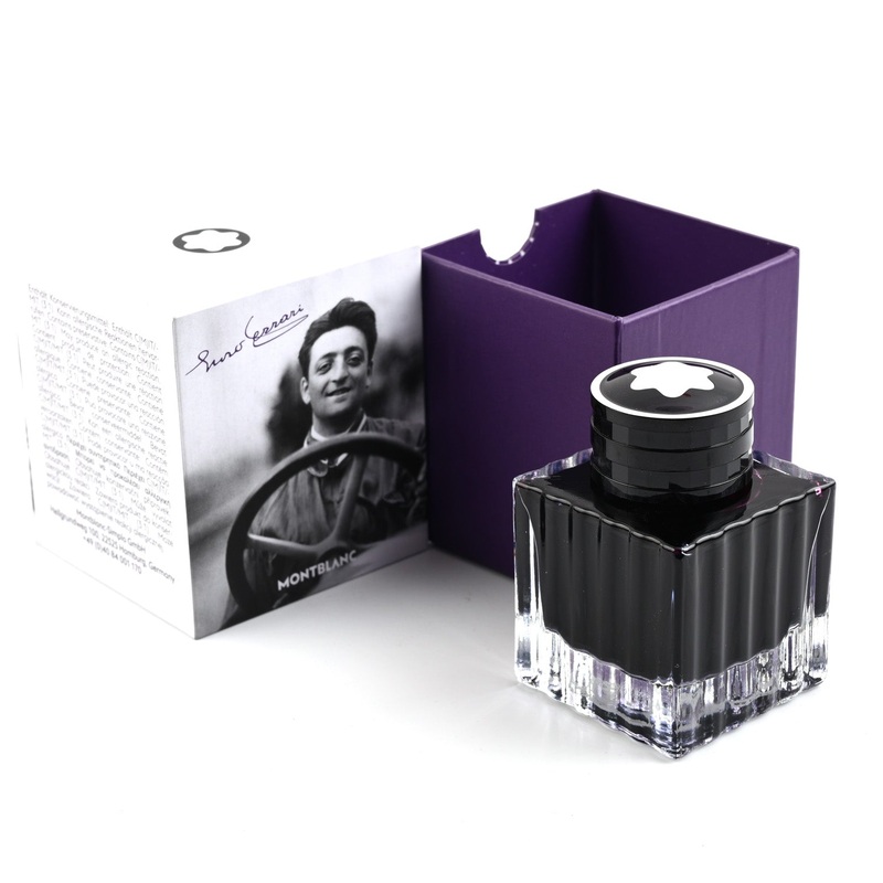 Montblanc Great Characters Enzo Ferrari Ink Bottle, Purple – 50ml