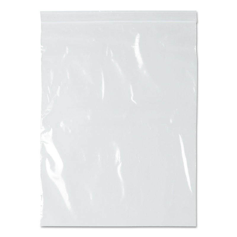 ZIPPIT RESEALABLE BAGS, 2 MIL, 10″ X 13″, CLEAR, 1,000/CARTON