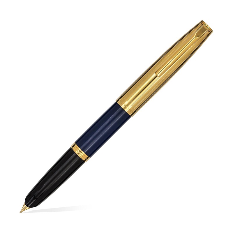 Aurora Duocart Fountain Pen – Gold Blue