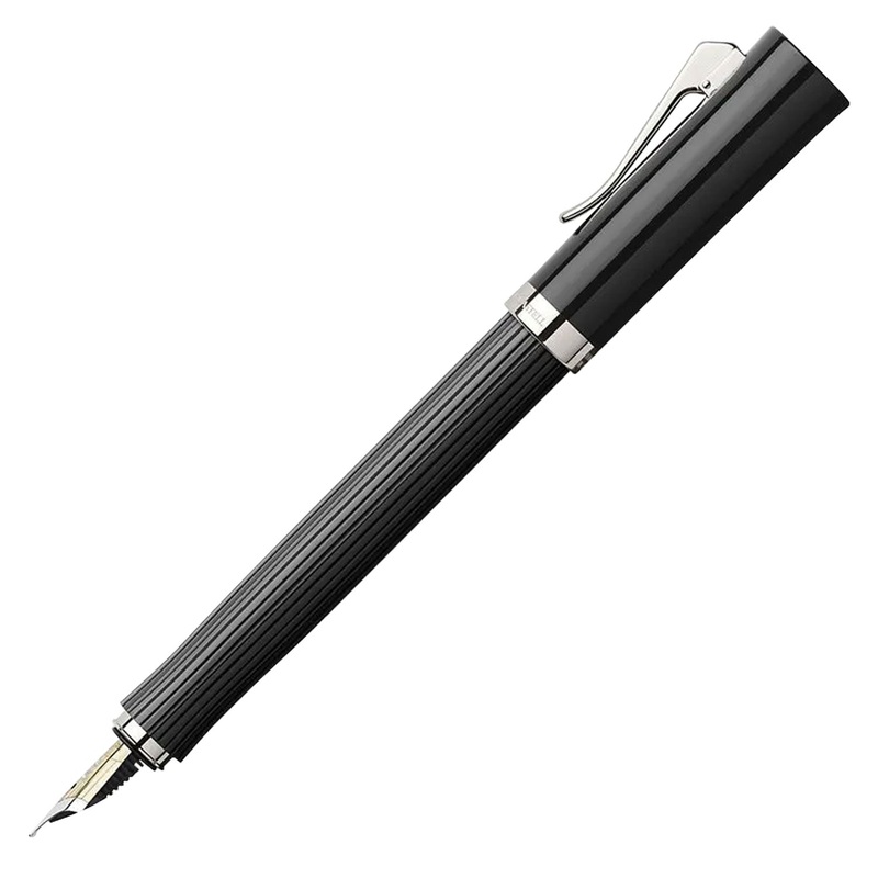 Graf Von Faber-Castell Intuition Fountain Pen – Fluted Black