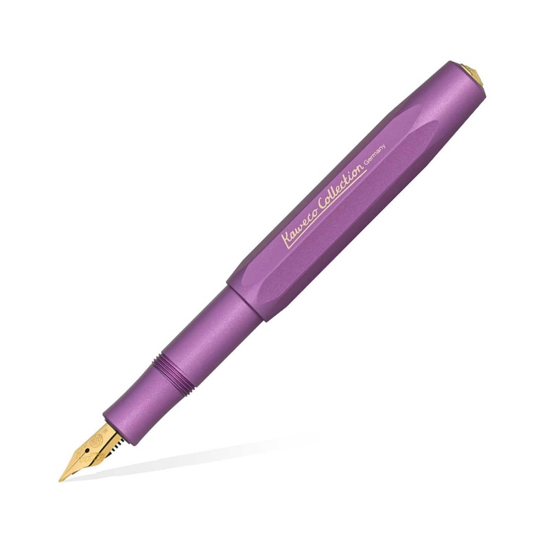 Kaweco Collection Fountain Pen with Optional Clip – Vibrant Violet (Special Edition)