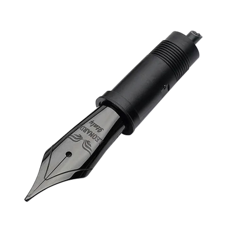 Leonardo Jowo Steel Medium Nib Unit – Black
