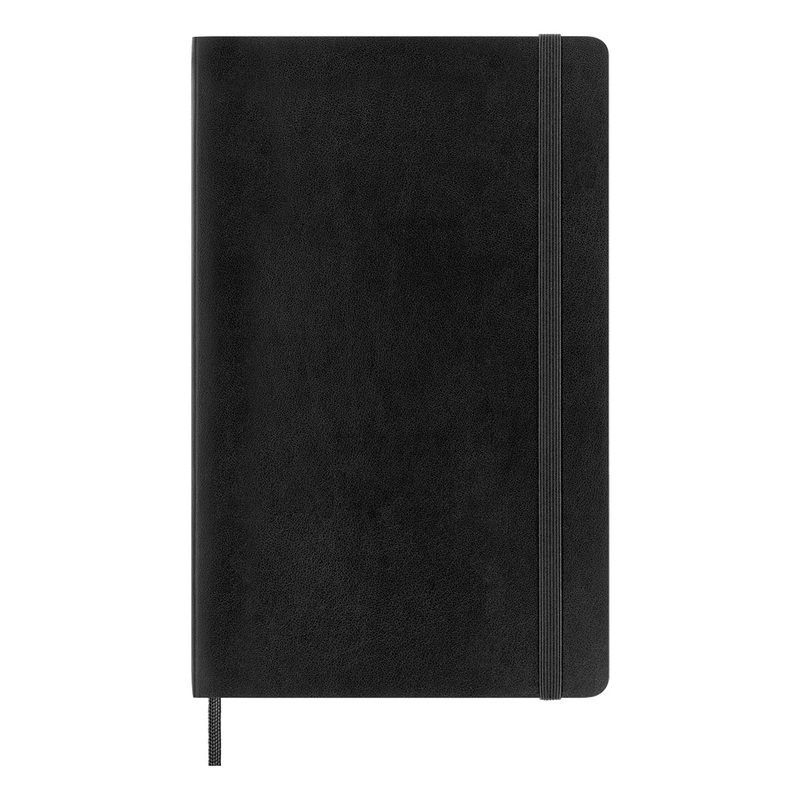 Moleskine Classic Soft Cover Black Notebook – A5, Ruled