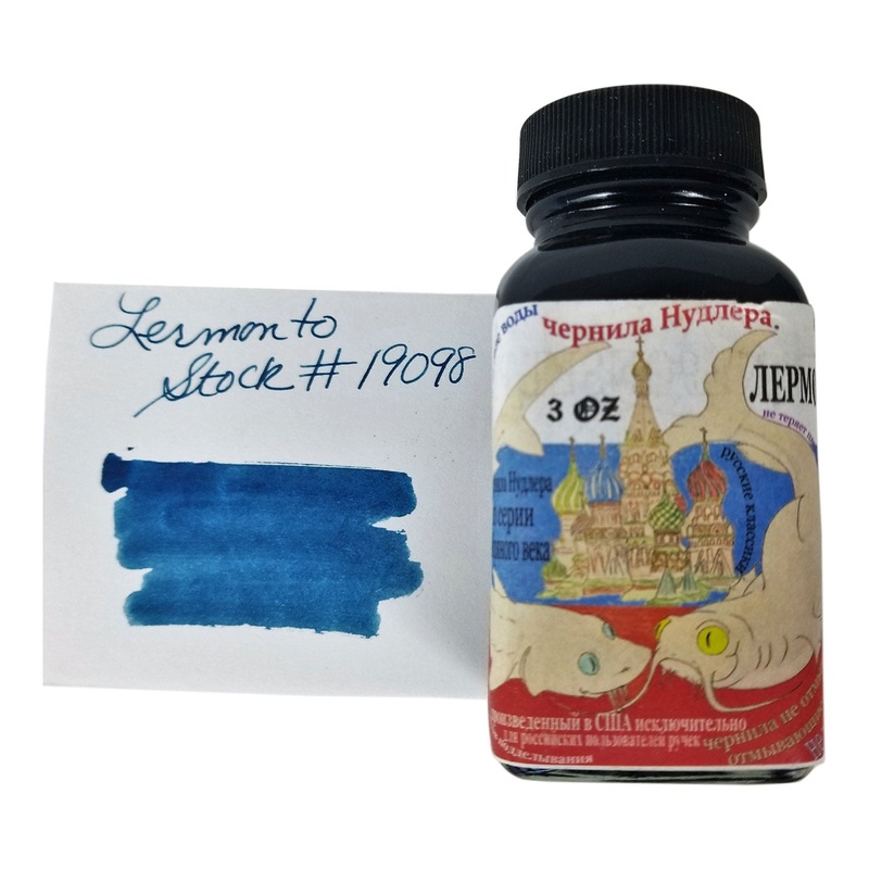 Noodler’s 19098 Lermontov Ink Bottle, Blue – 88ml