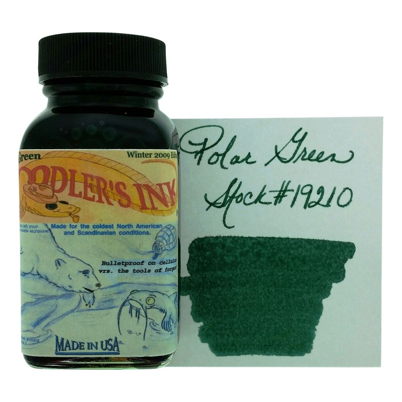 Noodler’s 19210 Polar Green Ink Bottle – 88ml