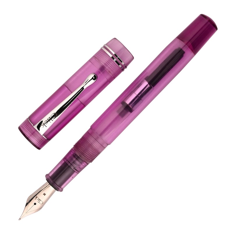 Click Renaissance Demonstrator Fountain Pen – Violet CT