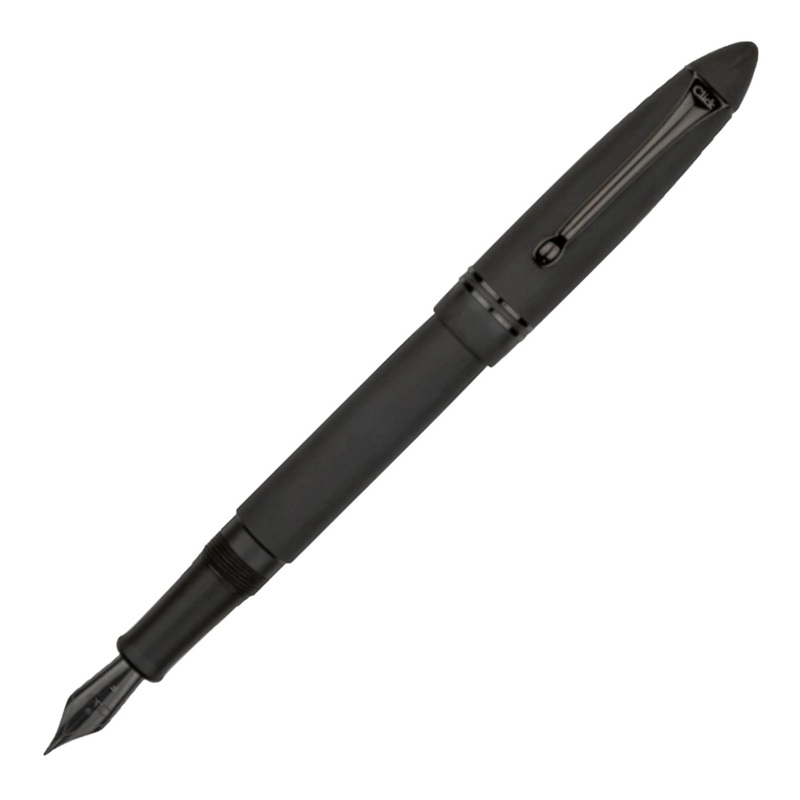 Click Yen Ebonite Fountain Pen – Matte Black BT