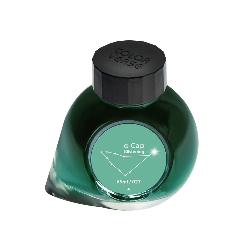 Colorverse Project Constellation II  Cap Ink Bottle, Glistening Green – 65ml