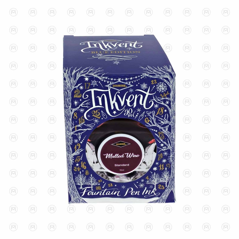 Diamine Inkvent Standard Ink Bottle, Mulled Wine – 50ml