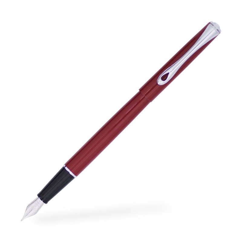 Diplomat Traveller Fountain Pen – Dark Red